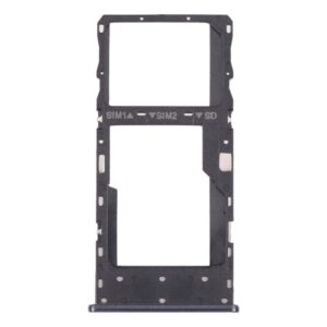 SIM Card Tray + SIM Card Tray / Micro SD Card Tray for TCL 10 5G T790Y T790H (Grey) (OEM)