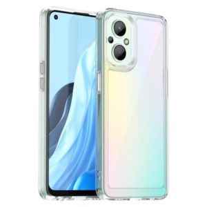 For OnePlus Nord N20 5G Colorful Series Acrylic + TPU Phone Case(Transparent) (OEM)