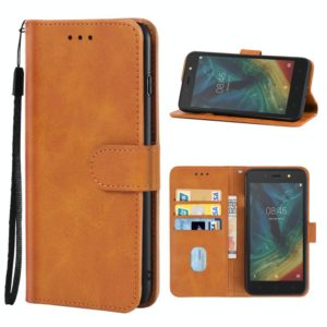 For Tecno WX3 Pro Leather Phone Case(Brown) (OEM)