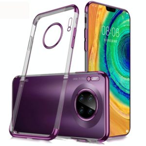 For Huawei Mate 30 SULADA Shockproof TPU Plating Protective Case(Purple) (SULADA) (OEM)