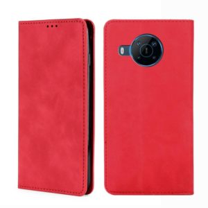 For Nokia X100 Skin Feel Magnetic Horizontal Flip Leather Phone Case(Red) (OEM)