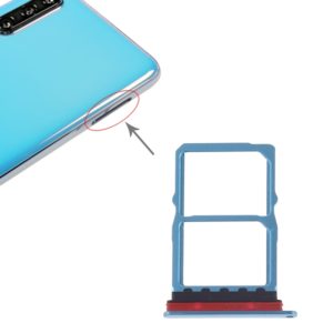 SIM Card Tray + NM Card Tray for Huawei P30 (Blue) (OEM)
