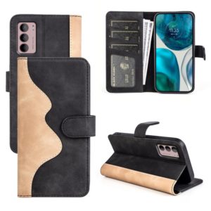 For Motorola Moto G42 Stitching Horizontal Flip Leather Phone Case(Black) (OEM)