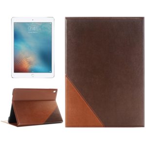 Book Style Horizontal Flip Leather Case with Holder & Card Slots & Wallet for iPad Pro 9.7 inch(Brown) (OEM)