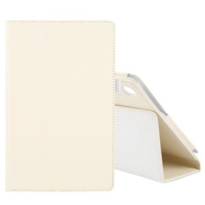For Lenovo Tab M10 HD Litchi Texture Solid Color Horizontal Flip Leather Case with Holder & Pen Slot(White) (OEM)