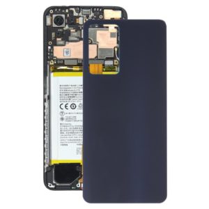 For OPPO Reno7 Pro 5G Glass Battery Back Cover (Black) (OEM)