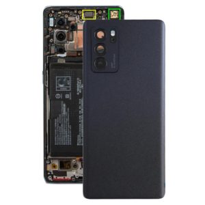 For OPPO Reno6 Pro 5G PEPM00, CPH2249 Original Battery Back Cover (Black) (OEM)