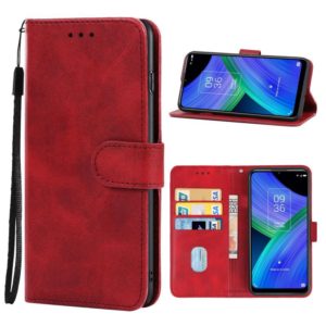 For TCL 20 R 5G Leather Phone Case(Red) (OEM)