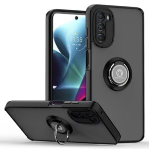 For Motorola Moto G 5G 2022 Q Shadow 1 Series TPU and PC Phone Case(Black) (OEM)