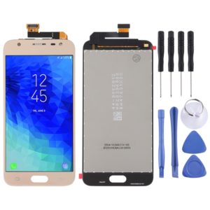 OEM LCD Screen for Galaxy J3 (2018) / J337 with Digitizer Full Assembly (Gold) (OEM)