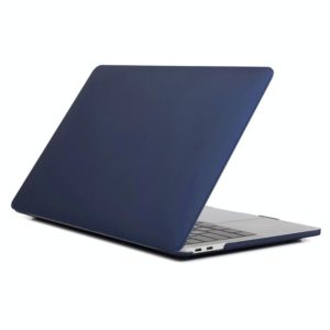 Laptop Matte Style Protective Case For MacBook Pro 14.2 inch A2442 2021 / 2023(Peony Blue) (OEM)
