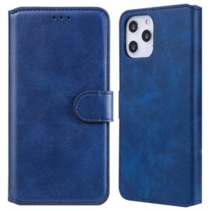 For iPhone 12 Pro Max Classic Calf Texture PU + TPU Horizontal Flip Leather Case, with Holder & Card Slots & Wallet(Blue) (OEM)
