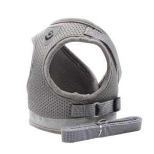BL-844 Pet Chest Straps Reflective Breathable Dog Rope, Size: XS(Silver Gray) (OEM)