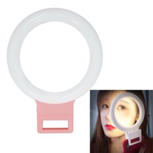 XJ18 LED Light Live Self-timer Flash Fill Light(Pink) (OEM)