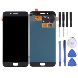 Original LCD Screen for OPPO R9s with Digitizer Full Assembly (Black) (OEM)