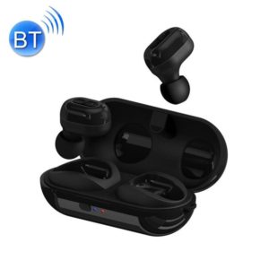 TWS-N9 Bluetooth 5.0 Mini Binaural True Wireless Stereo Sports Bluetooth Earphone with Charging Box(Black) (OEM)