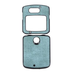 For Motorola Razr 5G Brugg Texture PU+TPU+PC Shockproof Phone Case(Light Green) (OEM)