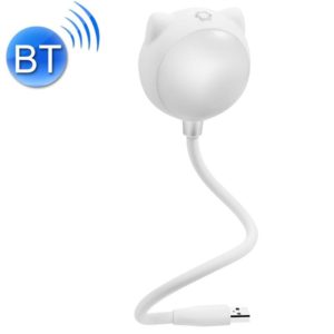 L3 USB Bluetooth Speaker Eye Protection Desk Light Bedroom Bedside Lamp(White) (OEM)