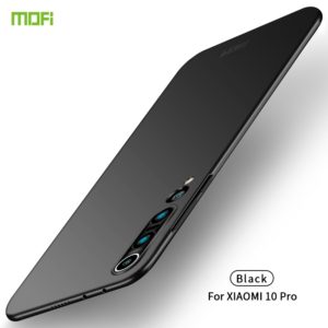 For Xiaomi Mi 10 Pro MOFI Frosted PC Ultra-thin Hard Case(Black) (MOFI) (OEM)