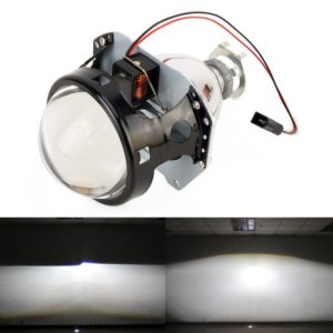 IPHCAR H1 3.0 inch Car Double Light Bi-Xenon Projector Lens Headlight without Light Bulb for Right Driving (OEM)