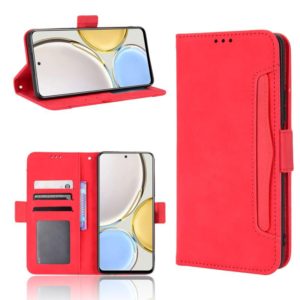 For Honor X9 5G / Magic4 Lite Skin Feel Calf Pattern Leather Phone Case(Red) (OEM)