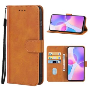 For Honor X30i Leather Phone Case(Brown) (OEM)