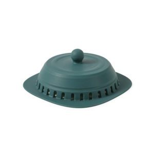 Silicone Floor Drain Cover For Kitchen And Bathroom Sewer Press Deodorant Cover Filter(Dark Green) (OEM)