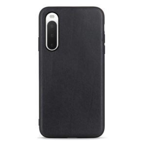 For Sony Xperia 10 IV Sheep Texture Leather Phone Case(Black) (OEM)