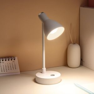 8099 LED Eye Protection Touch Dimming Table Lamp(Classic White) (OEM)