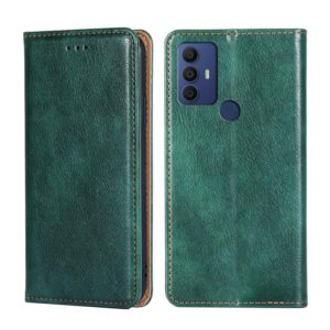 For TCL 305 / 30 SE / 306 Pure Color Magnetic Leather Phone Case(Green) (OEM)
