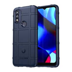 For Motorola G Pure Full Coverage Shockproof TPU Phone Case(Blue) (OEM)
