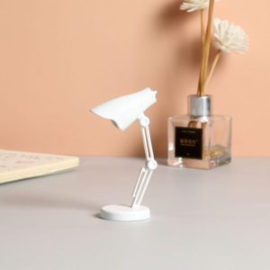 3 PCS Mini LED Desk Lamp Folding Portable Night Light Magnetic Eye Protection Desk Lamp(LD01-White) (OEM)