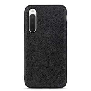 For Sony Xperia 10 IV Litchi Texture Leather Shockproof Phone Case(Black) (OEM)
