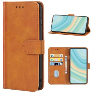Leather Phone Case For ZTE Axon 20 4G / 5G / A20 / A2121(Brown) (OEM)