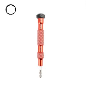 L-3801 For iPhone 6s Middle Plate Professional M2.5 Inner Hexagon Screwdriver Repair Tools(Red) (OEM)