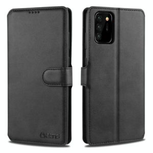 For Samsung Galaxy Note20 Ultra AZNS Calf Texture Horizontal Flip Leather Case with Holder & Card Slots & Wallet & Photo Frame(Black) (AZNS) (OEM)