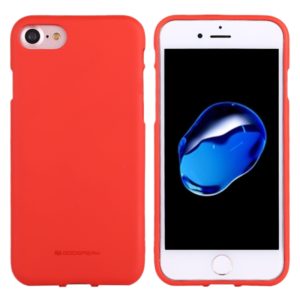 GOOSPERY SOFT FEELING for iPhone 8 & 7 Liquid State TPU Drop-proof Soft Protective Back Cover Case (Red) (GOOSPERY) (OEM)