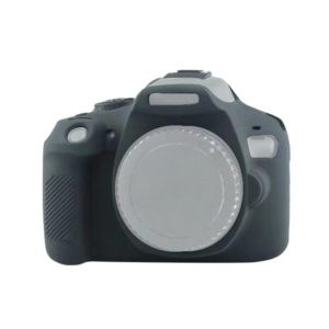 Soft Silicone Protective Case for Canon EOS 2000D (Black) (OEM)