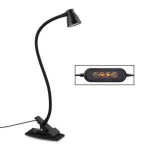 668A001 USB 360 Degree Bend Hose Desk Lamp, Spec: Black Stepless Dimming (OEM)