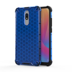 For Redmi 8 Shockproof Honeycomb PC + TPU Case(Blue) (OEM)