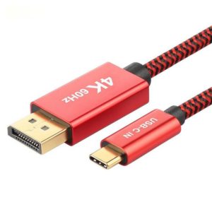 4K 60Hz USB-C / Type-C Male to DisplayPort Male HD Adapter Cable (OEM)