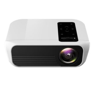 T500 1920x1080 3000LM Mini LED Projector Home Theater, Support HDMI & AV & VGA & USB & TF, Mobile Phone Version (White) (OEM)