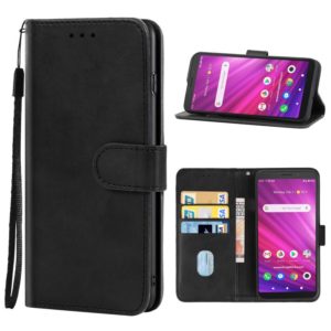 For Alcatel Axel (5004R) / Lumos (DALN5023) Leather Phone Case(Black) (OEM)