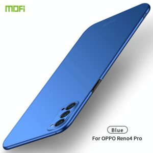 For OPPO Reno4 Pro MOFI Frosted PC Ultra-thin Hard Case(Blue) (MOFI) (OEM)