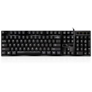 ZGB Q17 104 Keys USB Wired Suspension Gaming Office Keyboard for Laptop, PC(Black) (OEM)