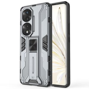 For Honor 70 Pro 5G Supersonic PC + TPU Shock-proof Protective Case(Grey) (OEM)