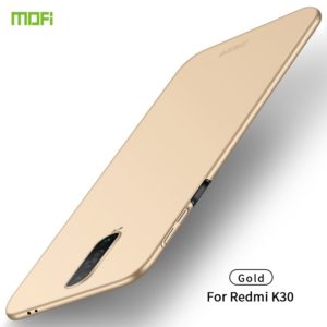 For Xiaomi RedMi K30 MOFI Frosted PC Ultra-thin Hard Case(Gold) (MOFI) (OEM)