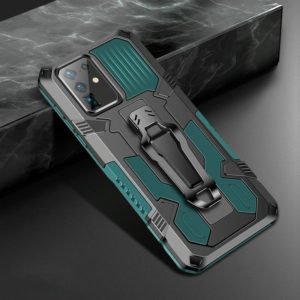 For Samsung Galaxy S20 Machine Armor Warrior Shockproof PC + TPU Protective Case(Army Green) (OEM)