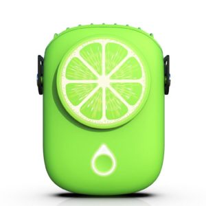 LY-ZYF02 Mini Hanging Neck Fan Portable Outdoor Handheld Fan(Green) (OEM)