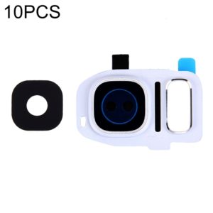 For Galaxy S7 Edge / G935 10pcs Camera Lens Covers (White) (OEM)
